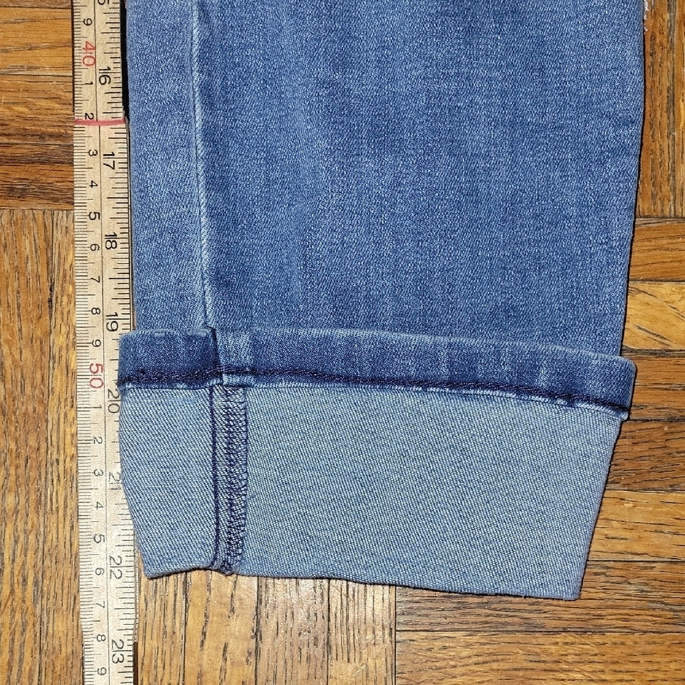 J. Jill High Rise Cropped Denim Jeans Size 6 Petite Cotton Blend Stretch - Picture 6 of 9
